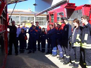 Bild: Besuch der Feuerwehr am amerikanischen Standort Sembach anl&amp;auml;sslich des BF-Tages