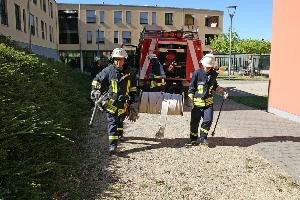 Bild: Abschluss&amp;uuml;bung der Feuerwehren der Gemeinde Eppelborn in Habach 2012