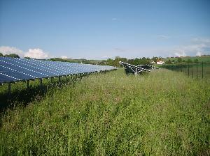 Bild: Module der Photovoltaik Anlage Bubach